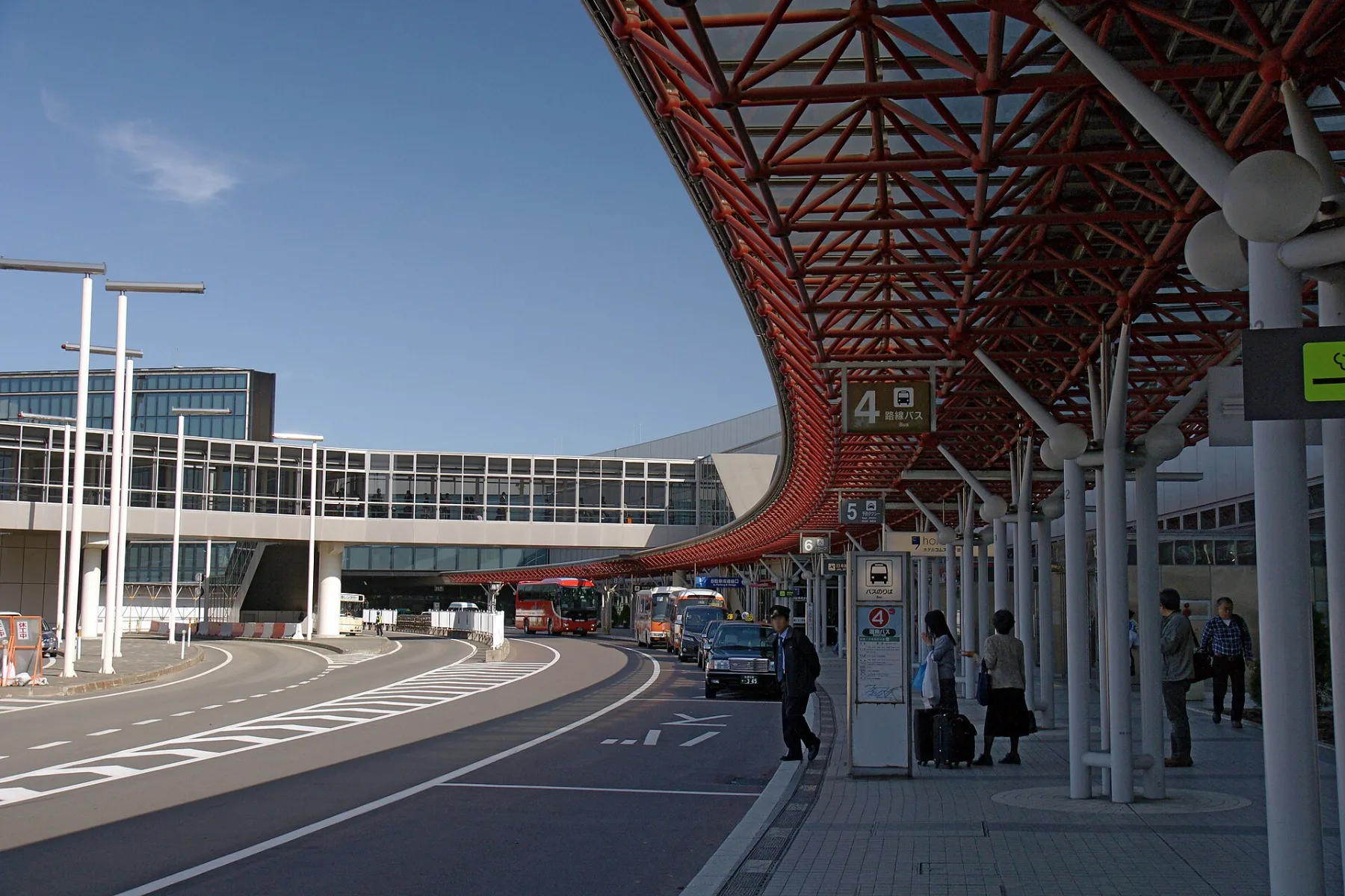 Terminal building of New Chitose Airport, the main gateway to Niseko and Hokkaido ski resorts